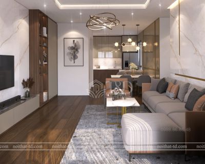 Thiết kế nội thất The View - 100m2 - Anh Quân