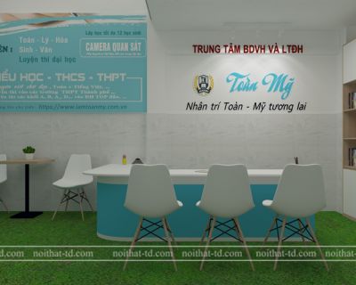 Thiết kế nội thất trung tâm luyện thi