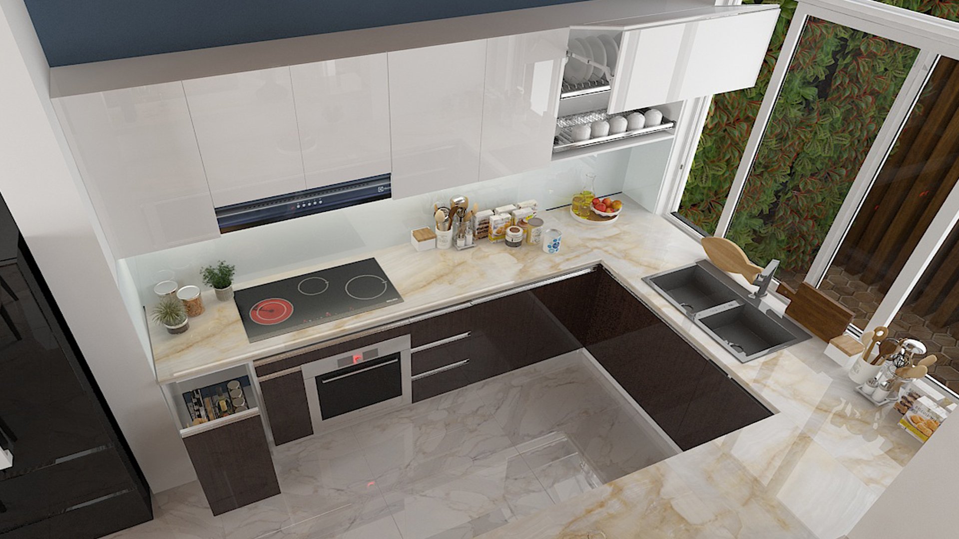 Thiết kế nội thất bếp 